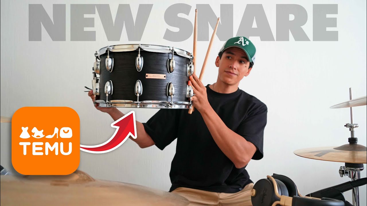 Я купил ДЕШЁВЫЙ малый барабан на TEMU... и он не так уж и плох!
