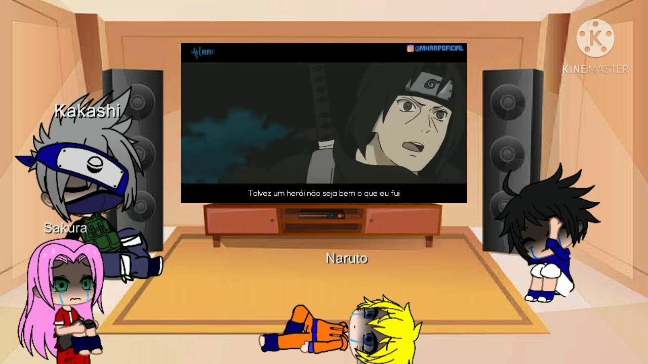 Time 7 react A História de Itachi (mhrap) {1/2}