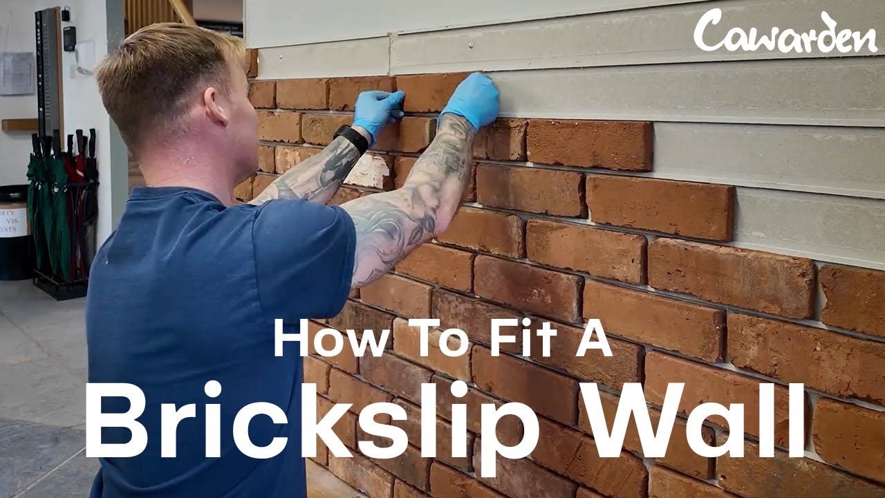 How To Fit A Brickslip Wall | Cawarden Reclaim