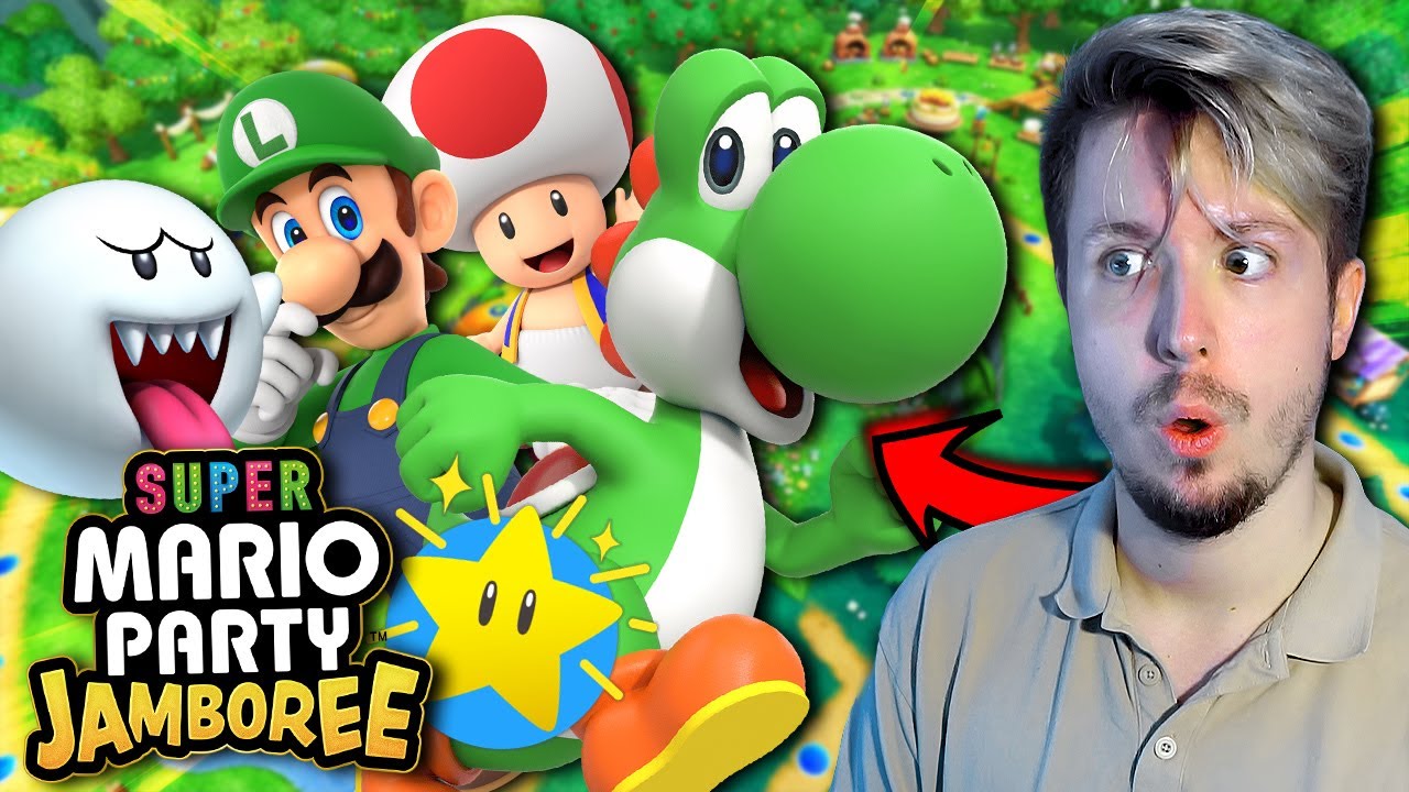 Impreza na WYSPIE WIGGLERA w SUPER MARIO PARTY JAMBOREE! #2