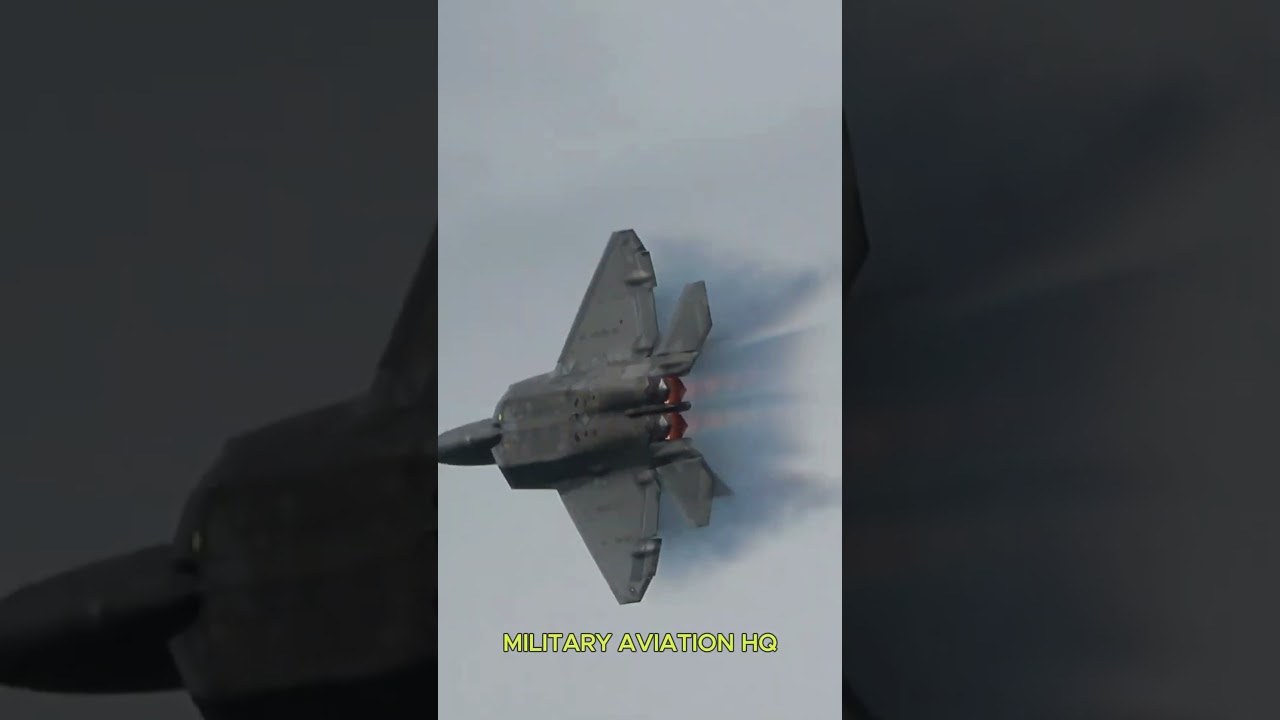 F-22 Raptor In Action #airforce #f22fighterjet #raptors #raptorhunter #usmilitary