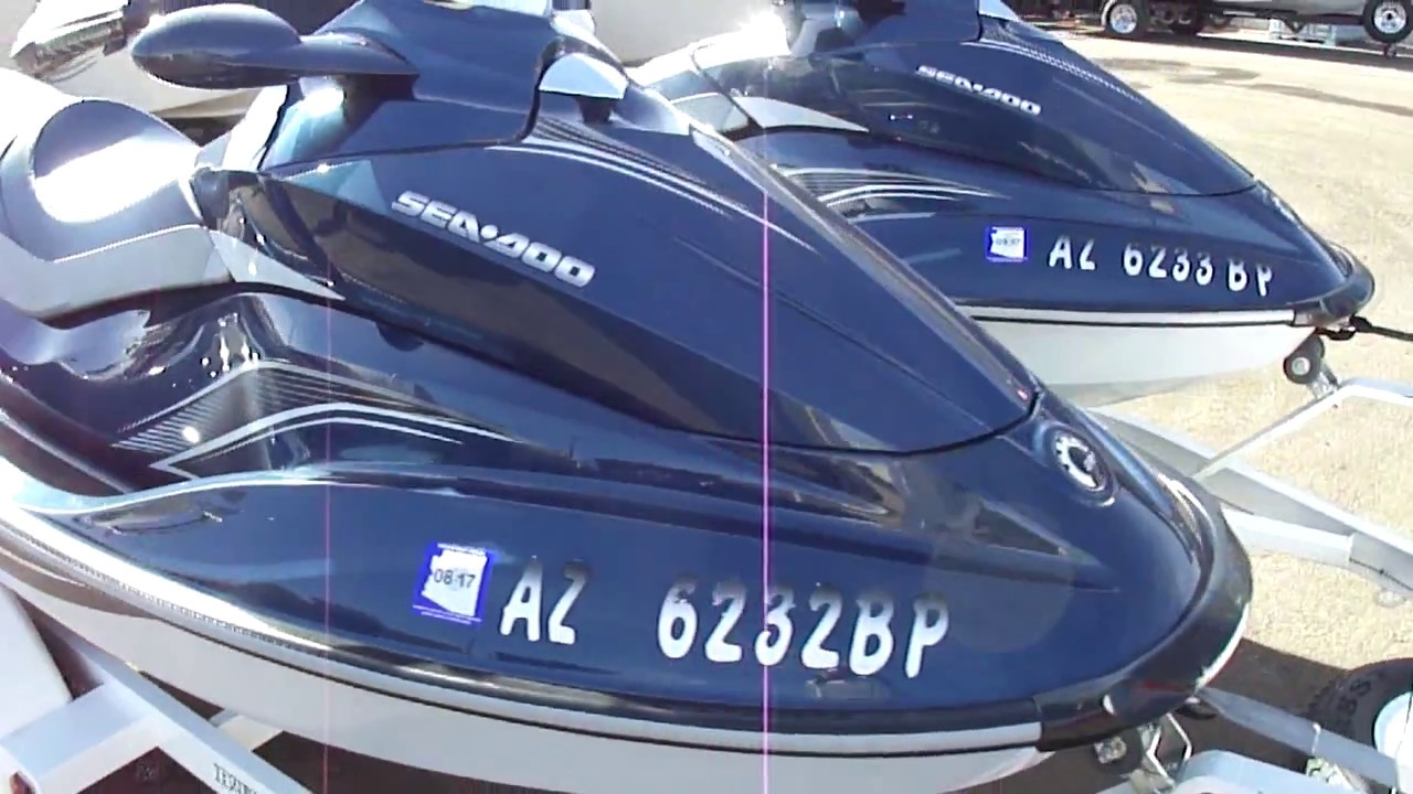 2009 Sea Doo GTI 155 & 130 SE Walk Around Boulder Boats