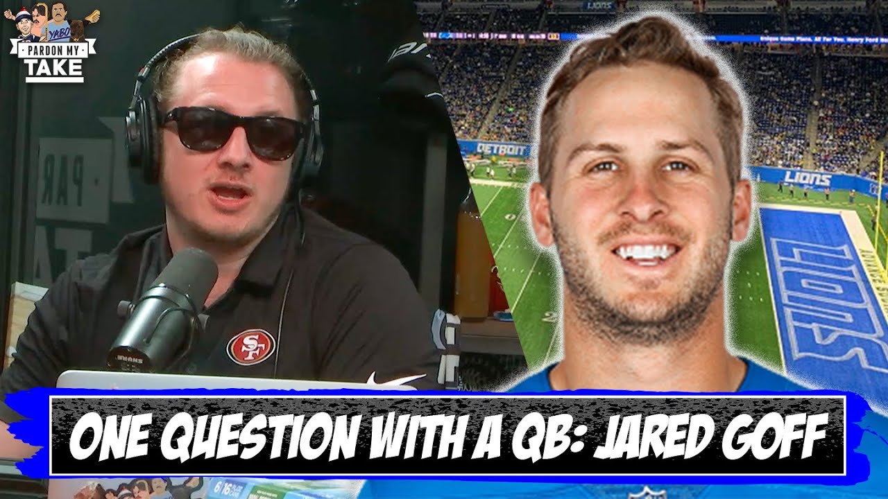 JARED GOFF GIVES HIS THOUGHTS ON THE QUEEN OF ENGLAND