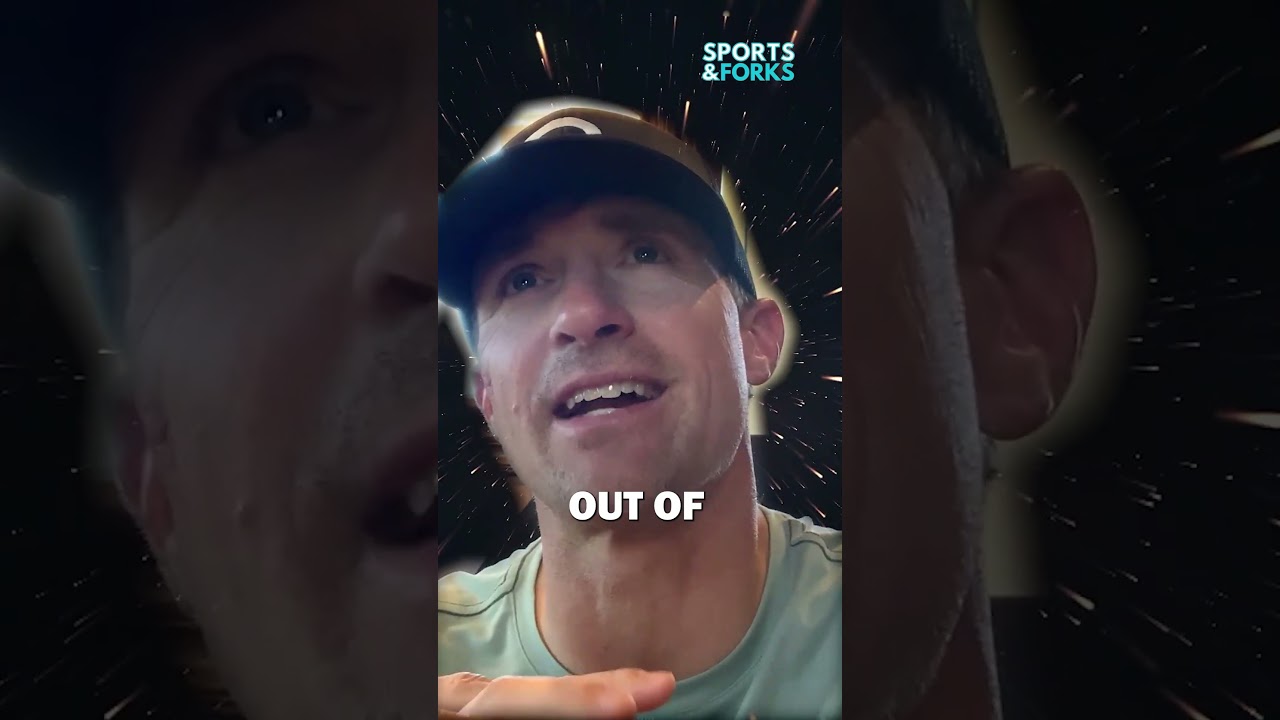 You'll never guess Drew Brees' favorite dessert... 🤔🍑 