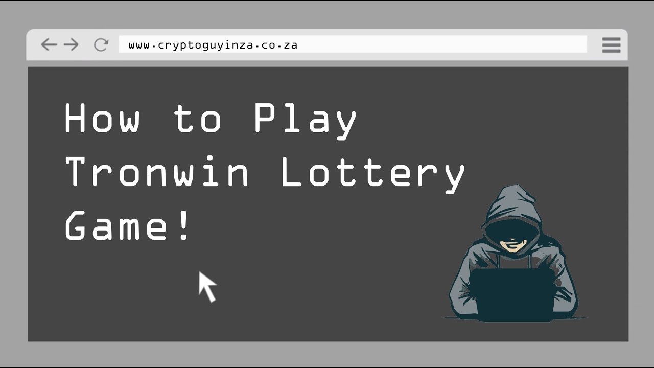 How To Play TronWin Lottery