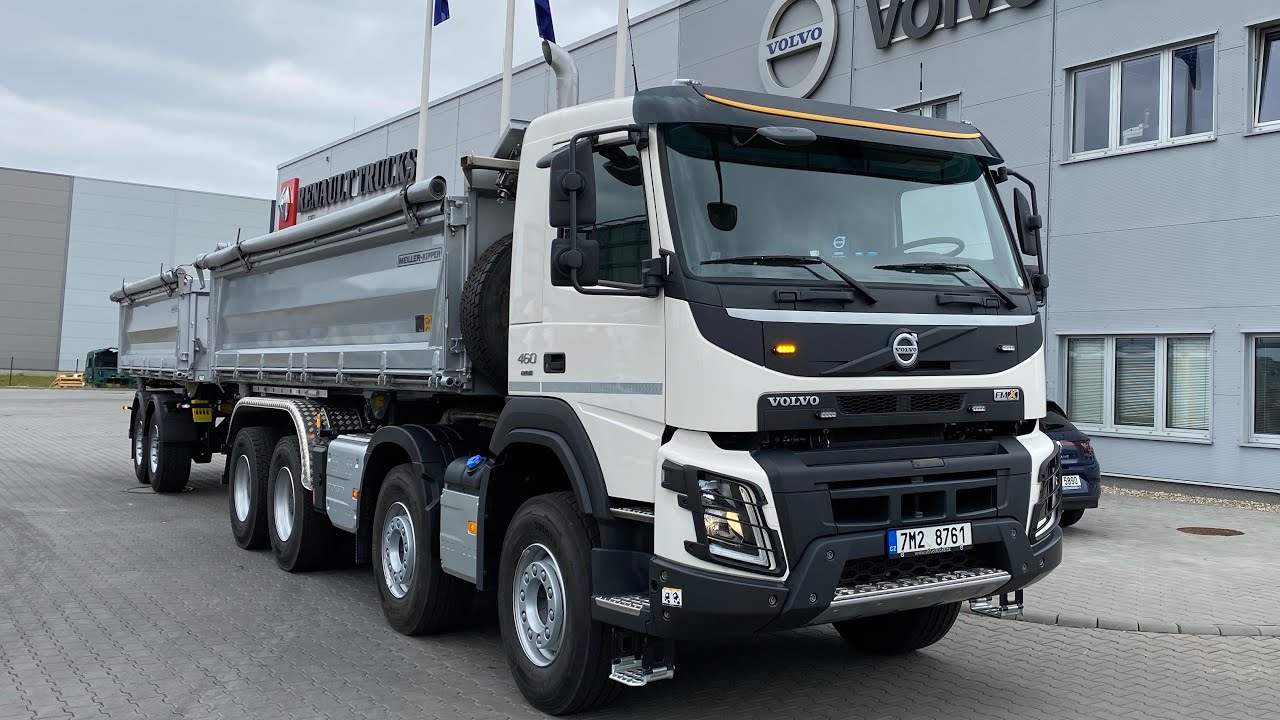 Новый Volvo FMX 8X4 / Новое усиление и автосалон / 4K