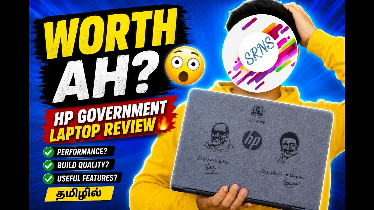 HP Government Laptop Review 🔥 | Worth It or Waste? Honest First-Hand Review in Tamil #tngovt #laptop