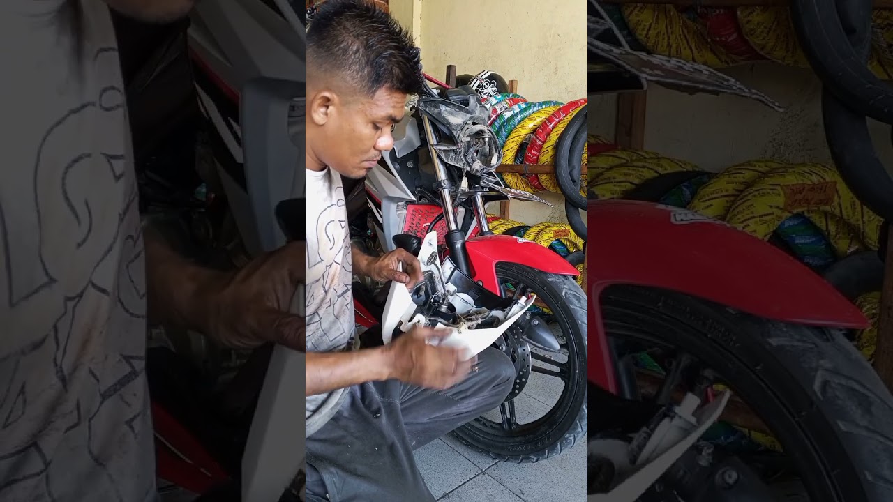 cara menyusun bagian cvt