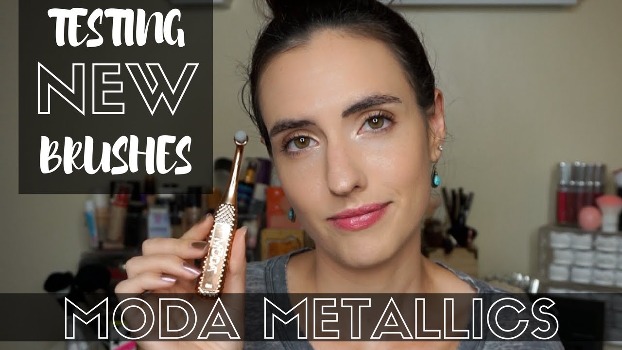 MODA Metallics Brushes | GRWM Style First Impressions