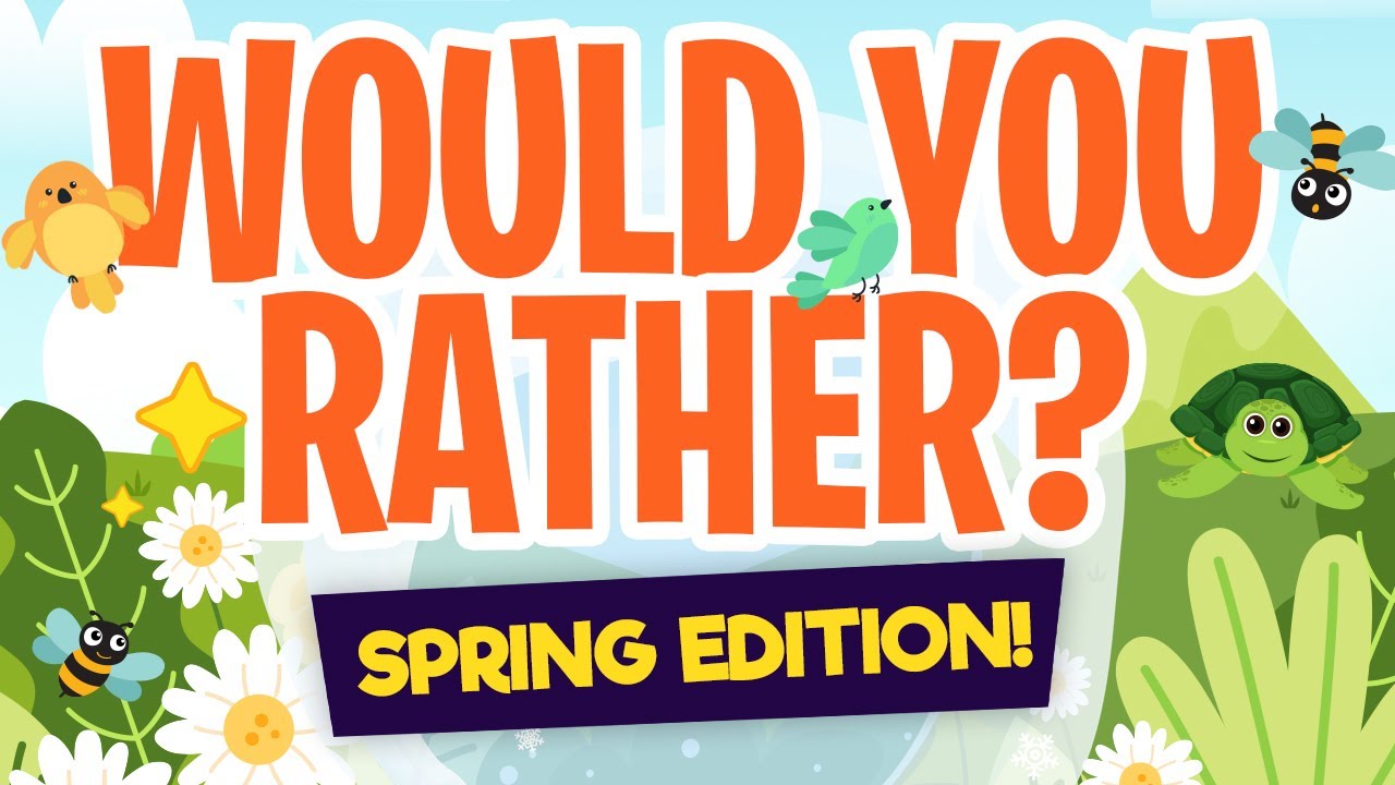 Spring - Would You Rather? Workout | Brain Break | This Or That | GoNoodle Inspired