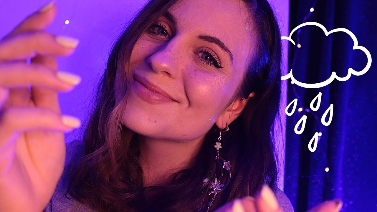 ASMR | TASCAM : Closeup inaudible et face touching sous la pluie 🌧️ + soft mouth sounds 👄