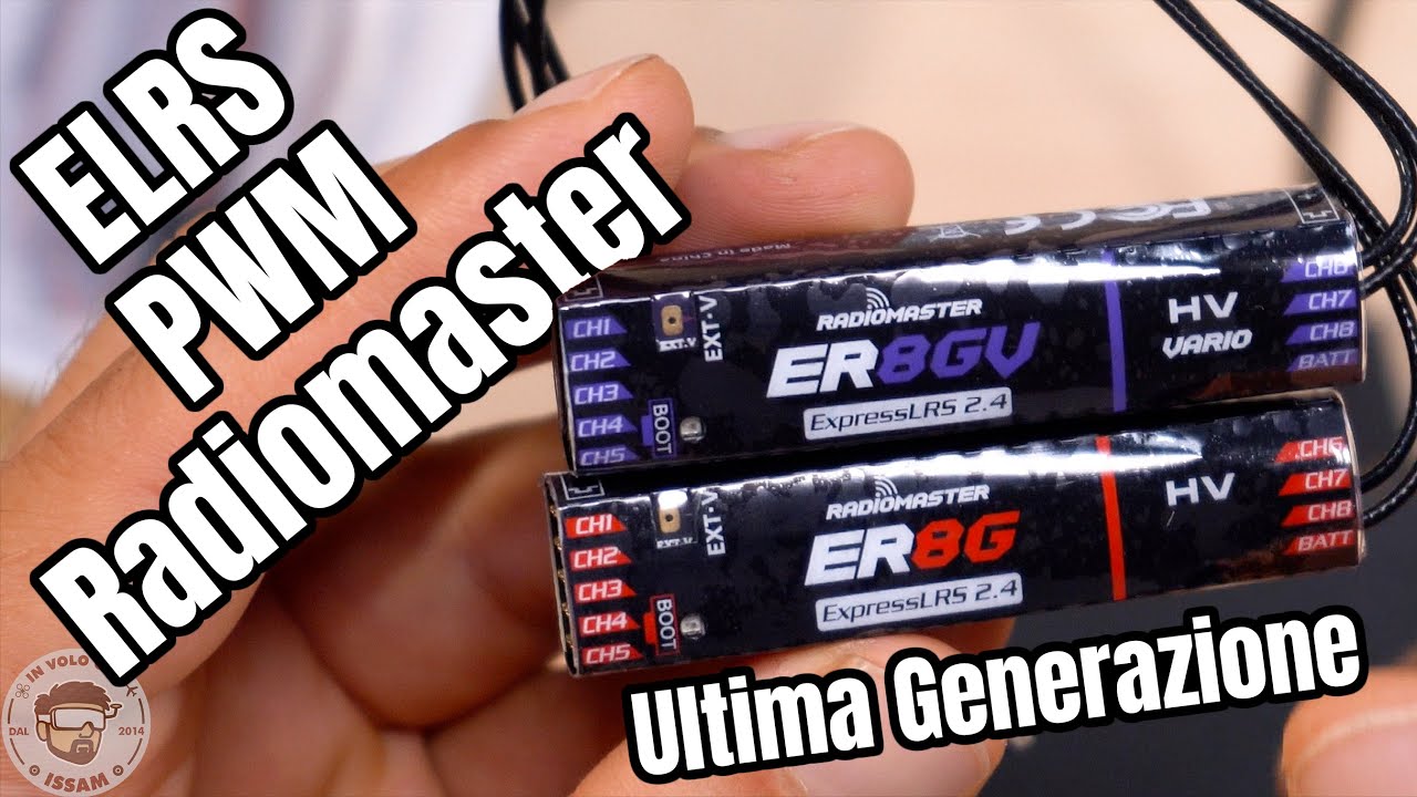 Riceventi PWM ELRS Radiomaster, differenze e Brownout test