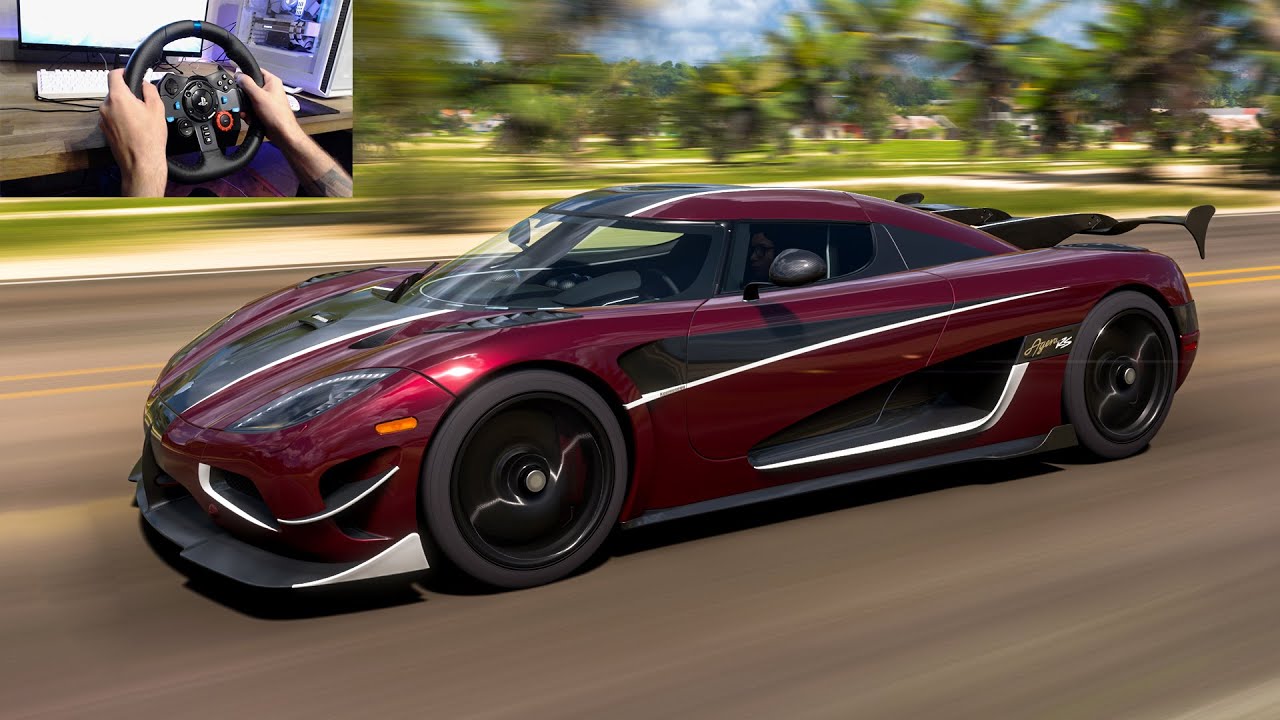 1340HP Koenigsegg AGERA RS - Forza Horizon 5 | Steering Wheel Gameplay | MAX Graphics | 4K60FPS
