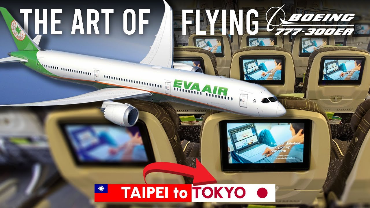 EVA Air Boeing 777 – The Luxury I Didn’t Expect on My Way to Japan! ✈️ 🇯🇵 
