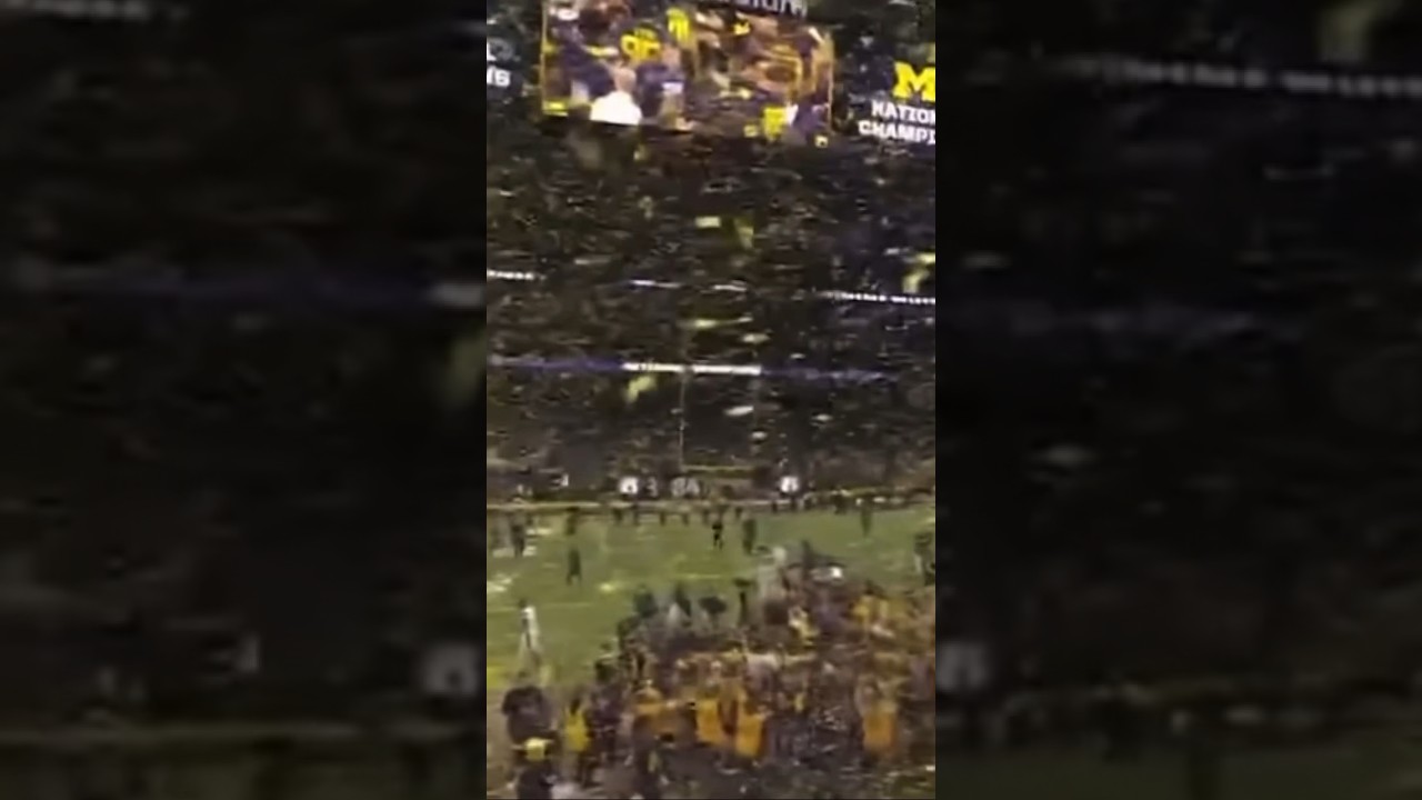 Sights & Sounds: The final moments of Michigan’s 2024 CFP National Championship victory!