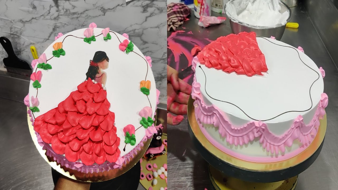 Princess Dresses Cake ( How to Make ) Amezing Princess dress Cake | only cake