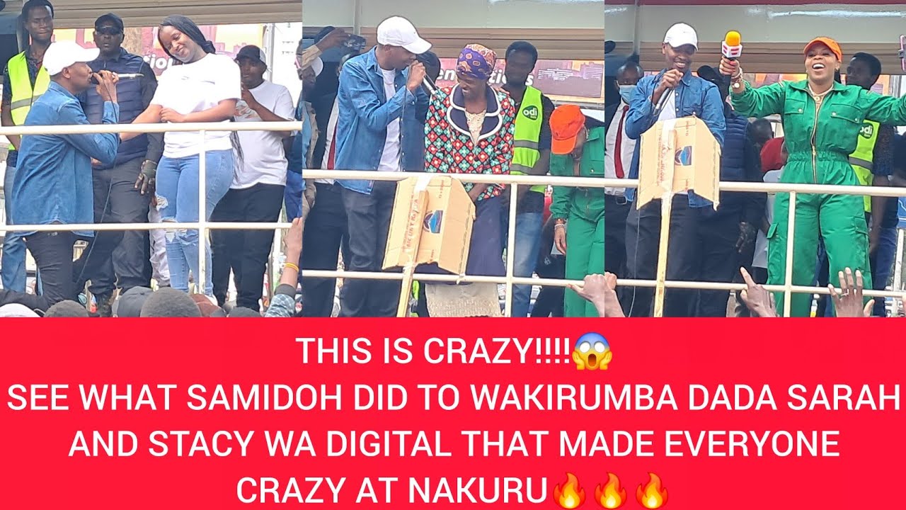 GICANJAMA😱SAMIDOH KWINIA WAKIRUMBA DADA SARAH NA STACY NAKURU😲😲😲