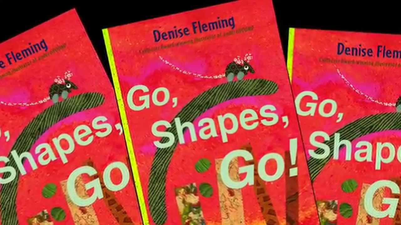 Go, Shapes, Go! by Denise Fleming (Official Book Trailer)