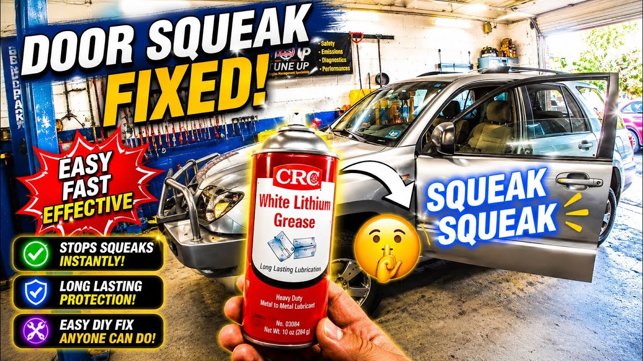 squeak fix, Car door Squaks
