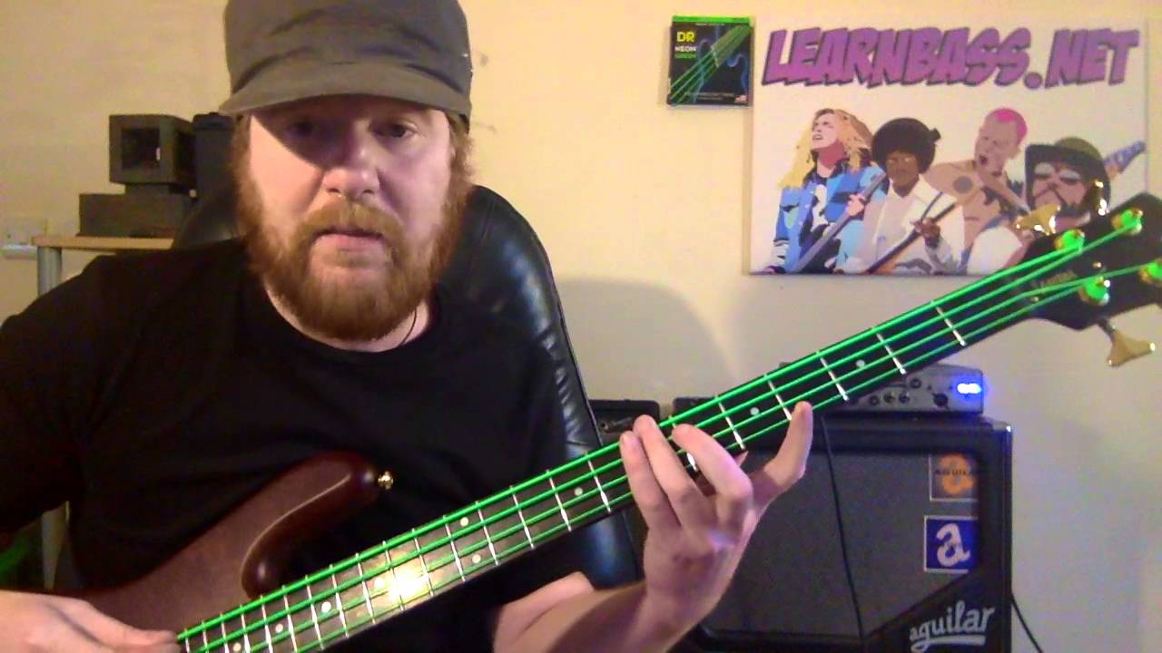 Weezer: Say it aint so : A Bass lesson everyday # 248