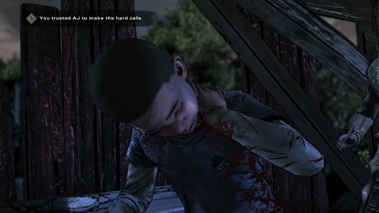 The Walking Dead Season 4 Episode 4 - AJ Kills Tenn - Tenn Death Scene