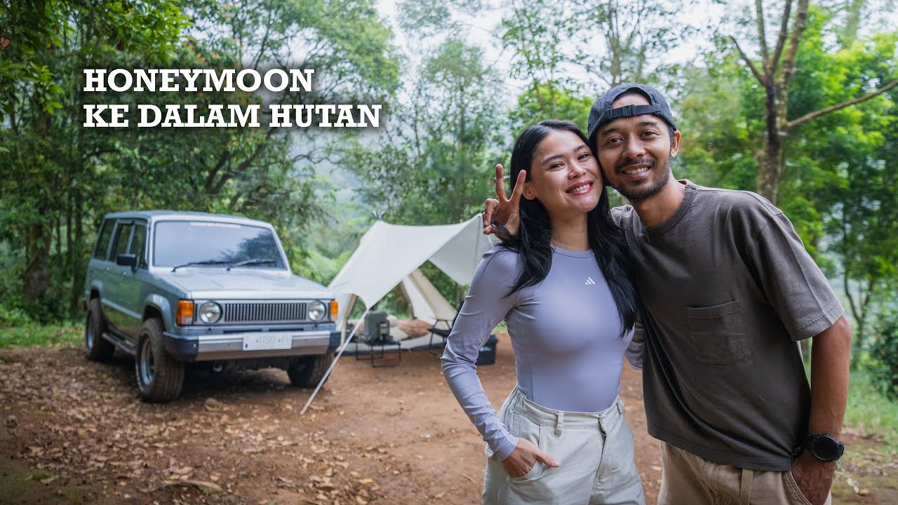 Camping Bareng Istri ke Curug di Dalam Hutan