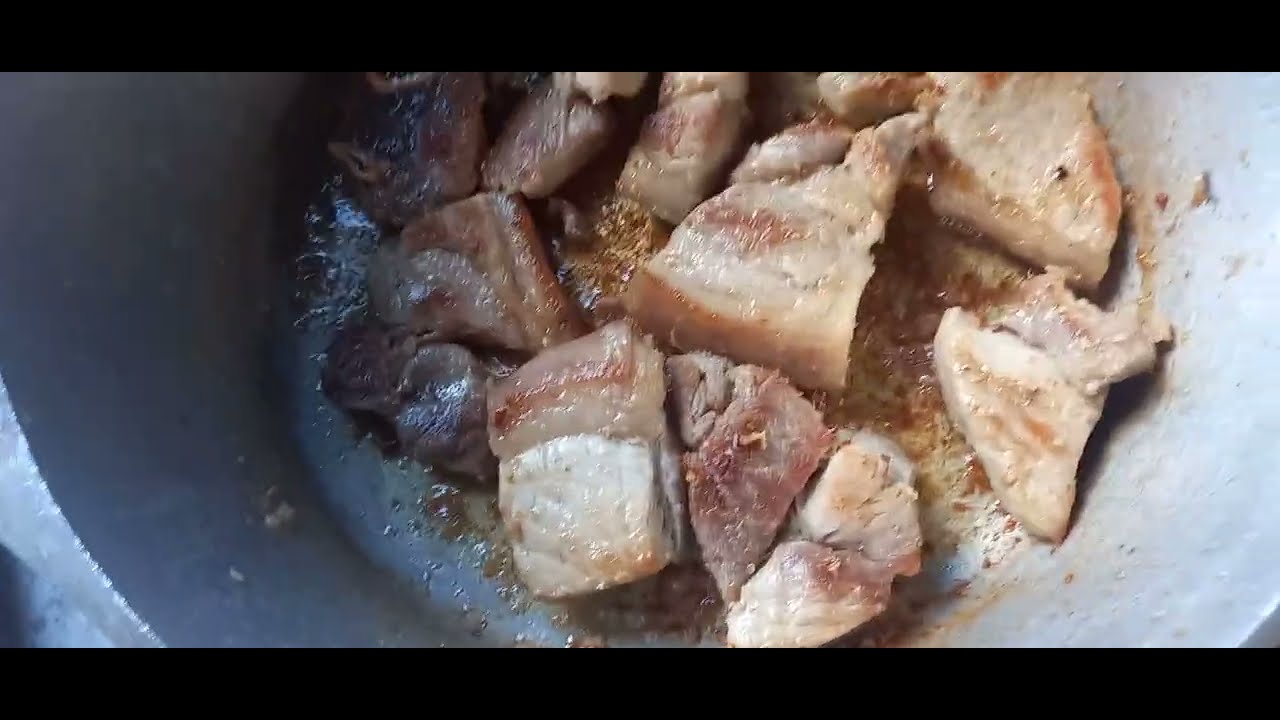 #CARNE  DE  PORCO  #FEITO  NA PANELA  DE  FERRO #VOCÊ  SABE   COMO FAZER 