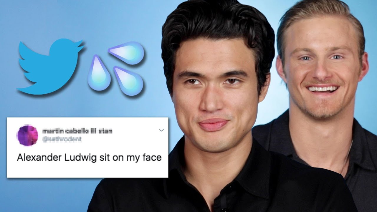 Charles Melton And Alexander Ludwig Read Thirst Tweets