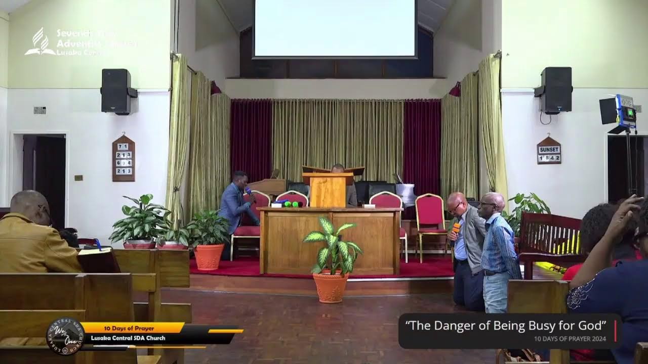 Day 2 – 10 Days of Prayer 2024 – “The Danger of Being Busy for God”