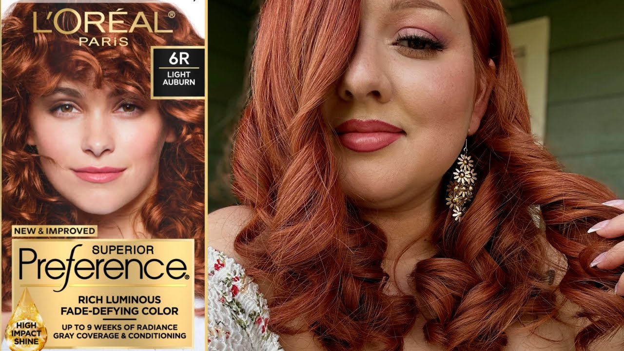 Reviewing L’Oréal Paris Hair Dye | At Home Red Hair Maintenance | Auburn Hair 