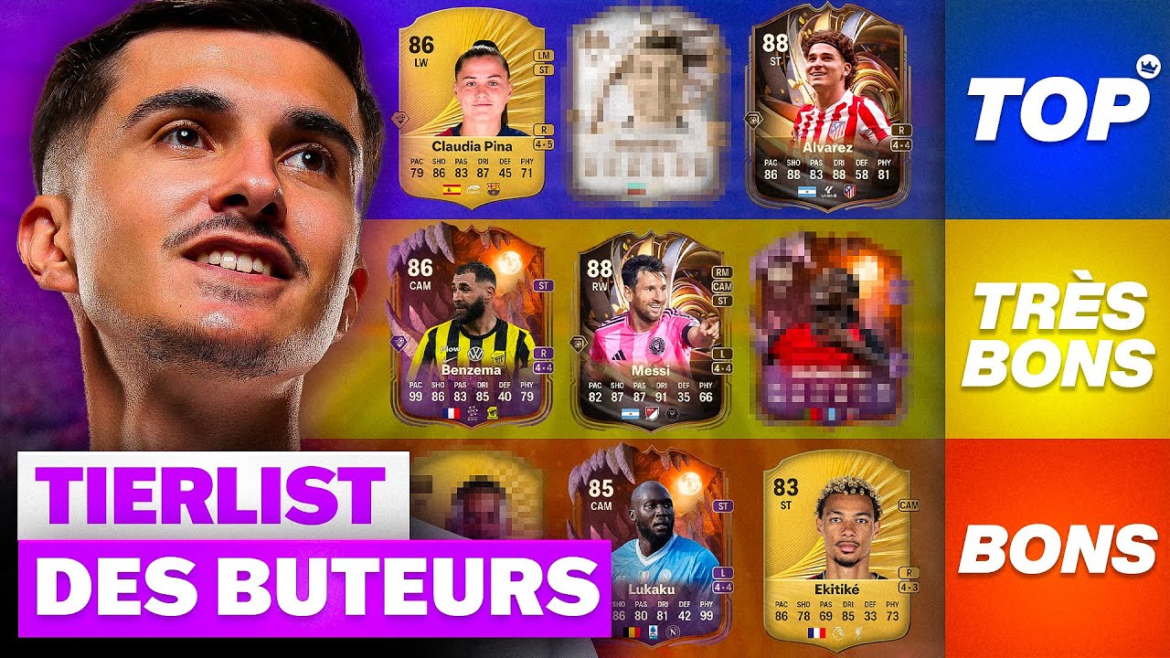 LA TIERLIST DES MEILLEURS BUTEURS SUR FC 26 !