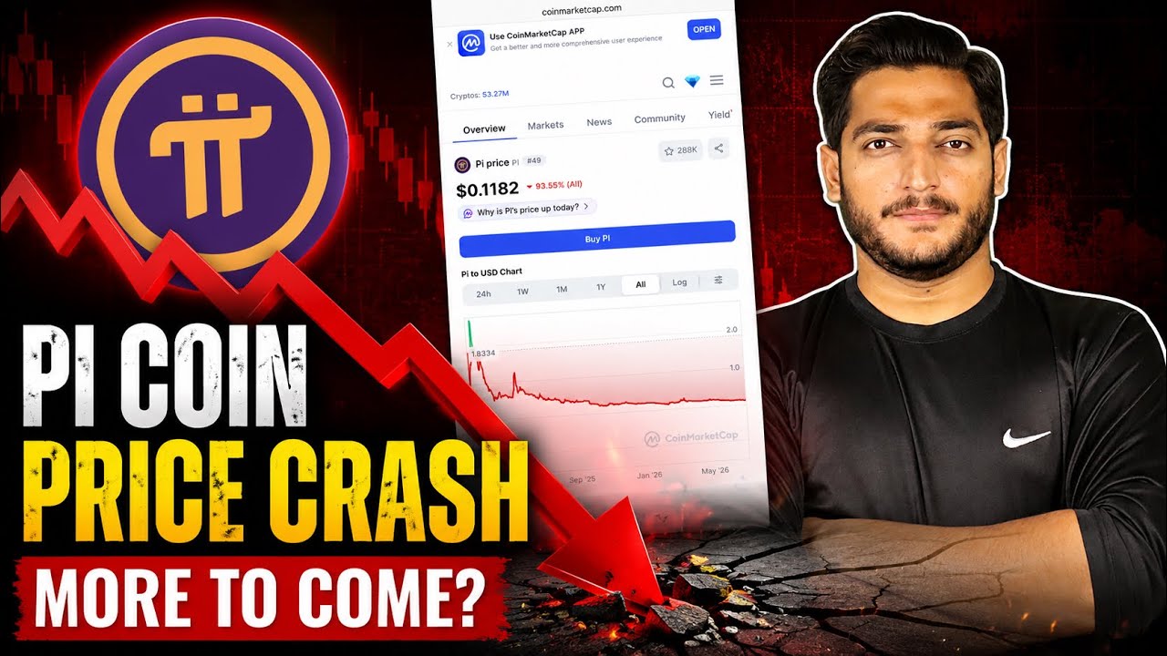 Pi Coin Price Crash More ?