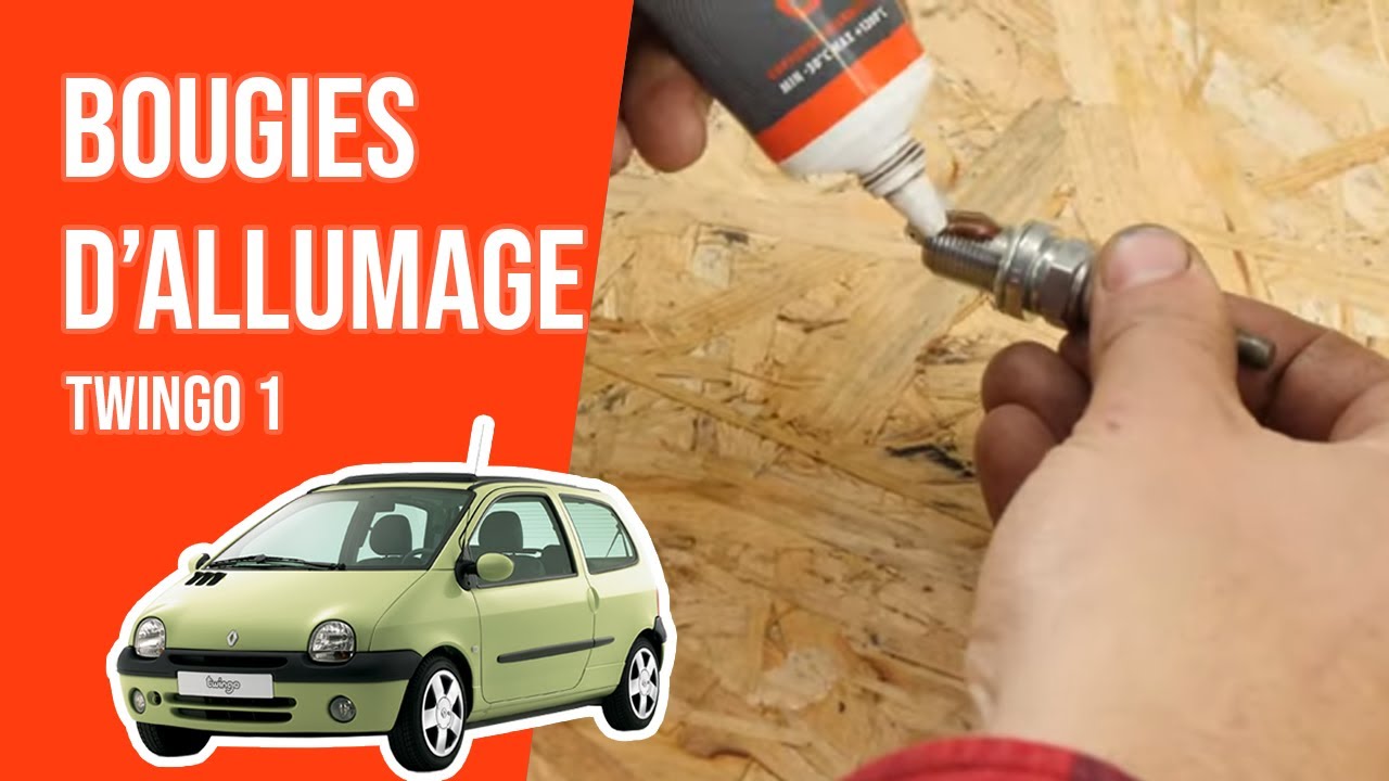 Changer les Bougies d'Allumage TWINGO 1 1.2 ⚡