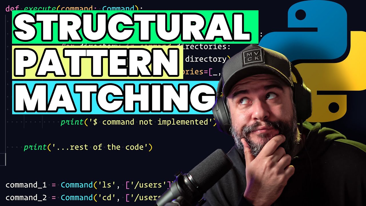 Structural Pattern Matching no Python (Match/Case, mais que Swtich/Case)