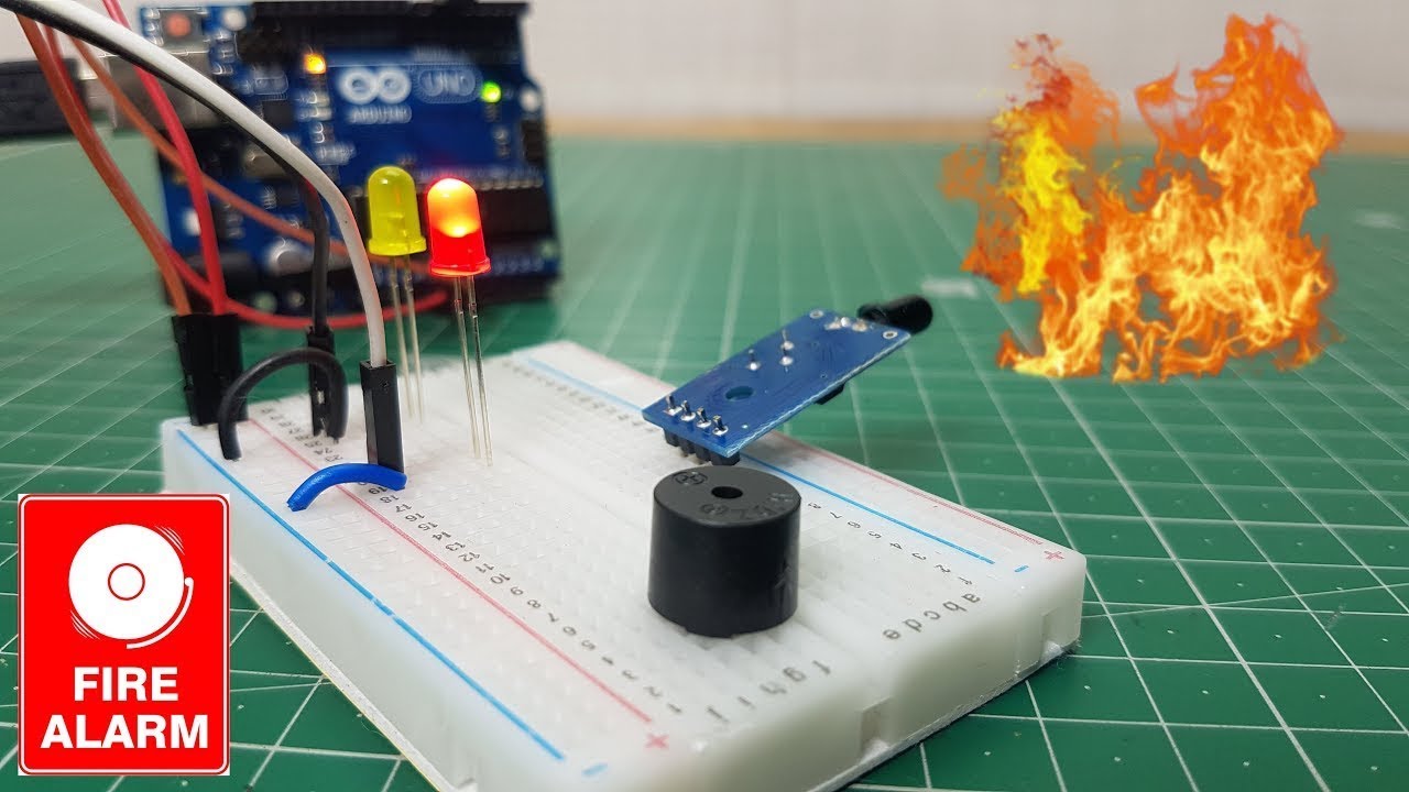 Arduino Flame Sensor || Fire Detector