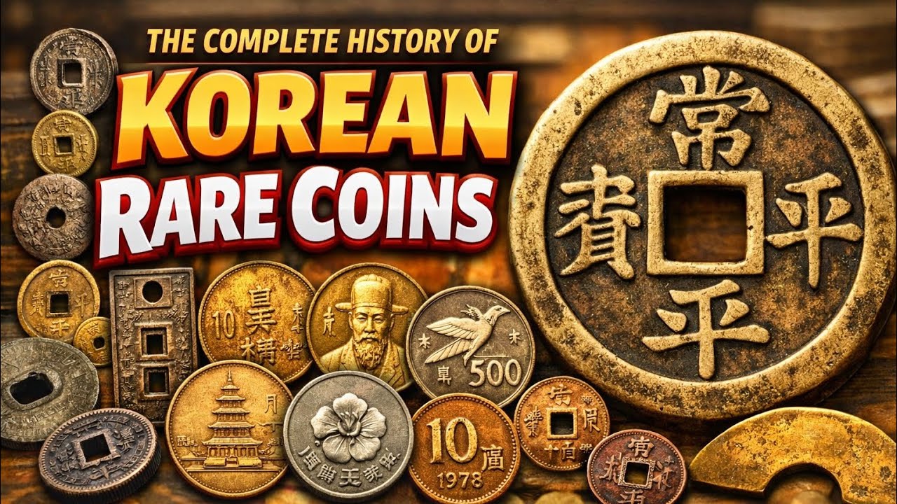 “Ancient to Modern Korean Coins 🇰🇷 | Rare Coins That Shaped History”