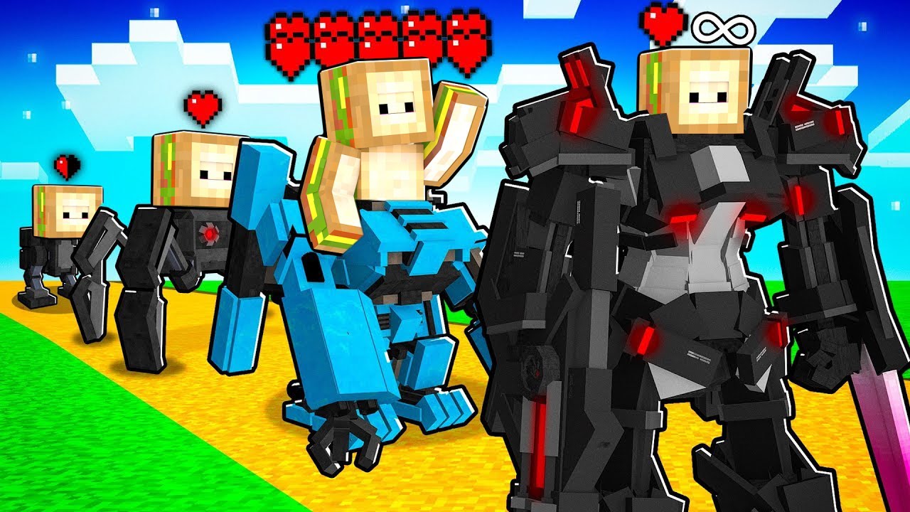 NASIL ROBOTA EVRİLDİM? - Minecraft