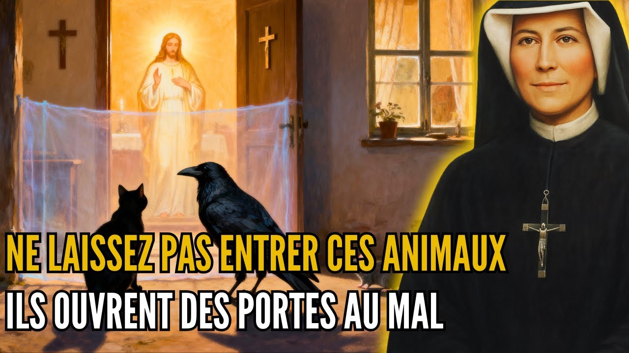 Sainte Faustine révèle : 3 animaux qui ne devraient jamais entrer chez un chrétien