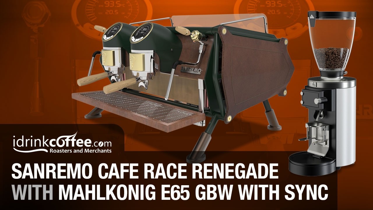 Объяснение технологии Mahlkönig Grind-by-Sync: идеальный эспрессо с кофемолкой Sanremo Café Racer...