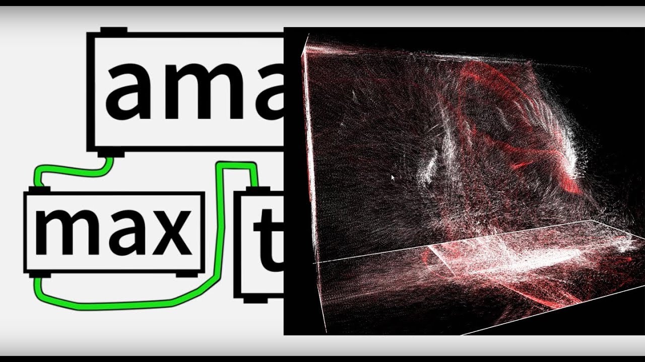 How to Create a Particle System with Emitter in Max/MSP
