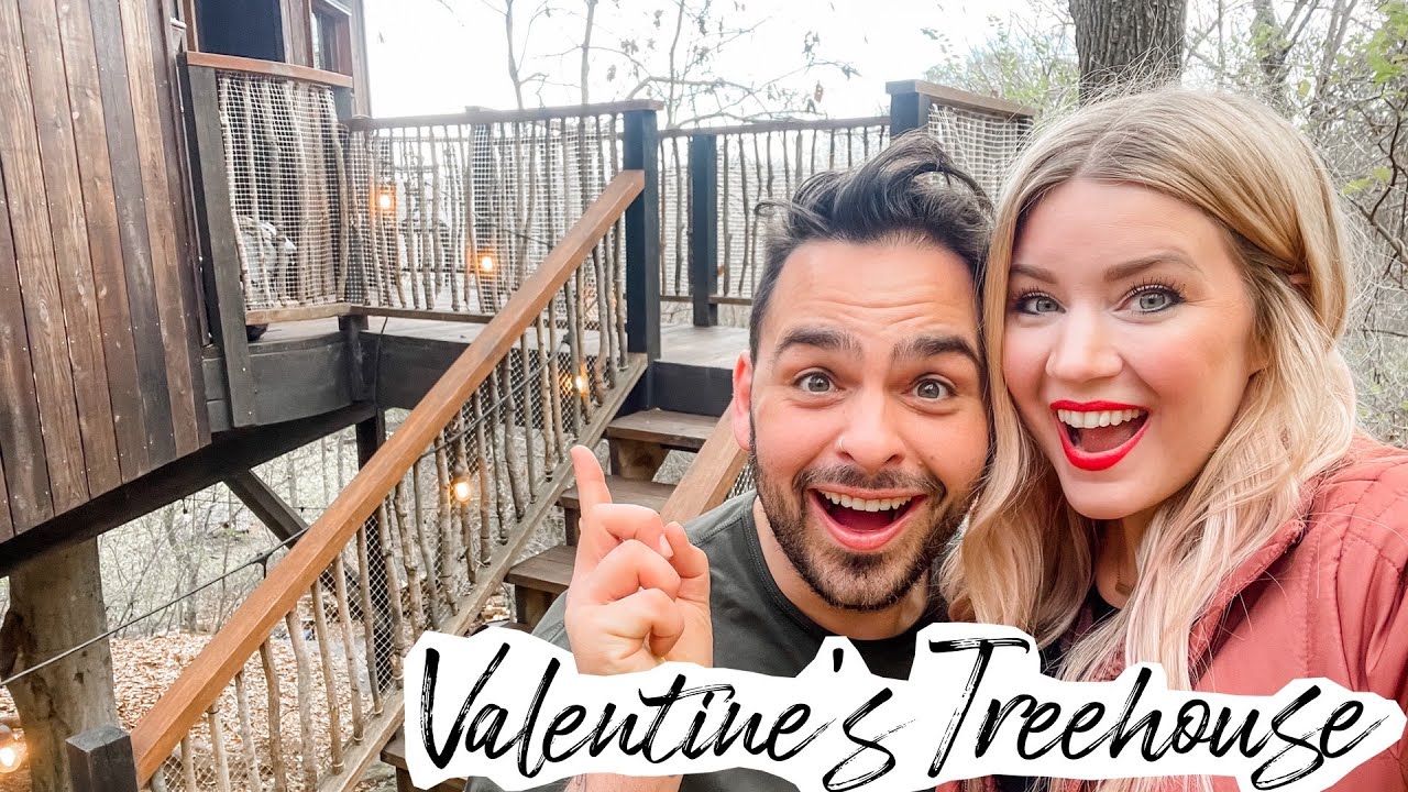 Surprising My Husband! // Treehouse AirBnB for Valentine's Day! ❤️