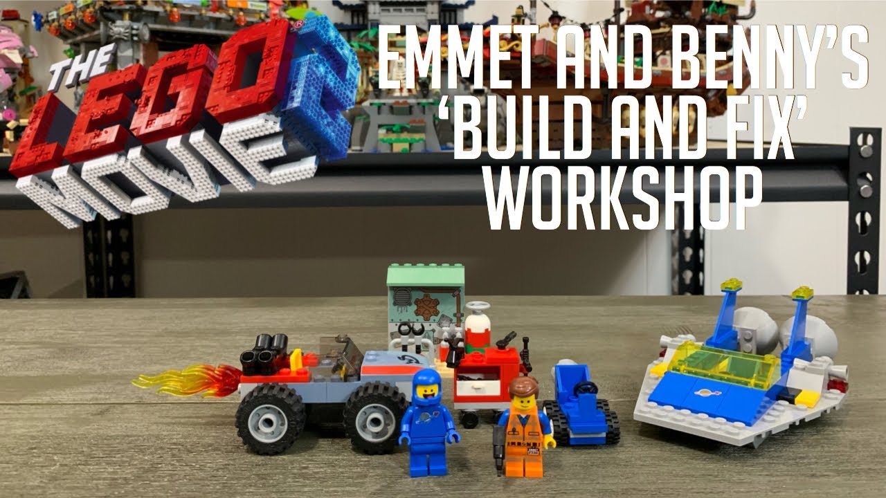 IS IT JUST FOR KIDS?! Calliope Reviews - The LEGO Movie 2 Emmet and Benny&rsquo;s &lsquo;Build and Fix&rsquo; Workshop