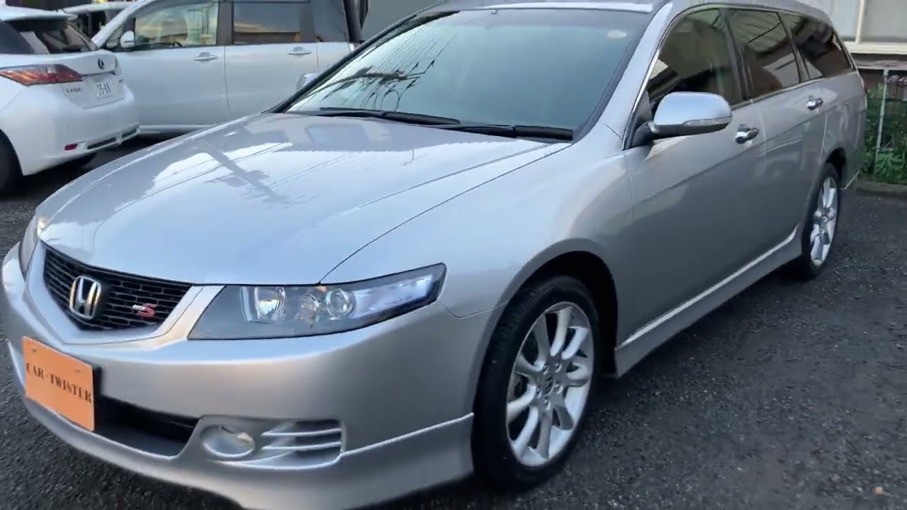 平成１８年３月登録ホンダアコードワゴン２．４タイプＳ　ＤＯＨＣ　i-ＶＴＥＣ　２００馬力　エアロ　１７インチアルミ　HIDヘッドライト　禁煙車　ハーフレザーパワーシート　スマートキー　ナビ