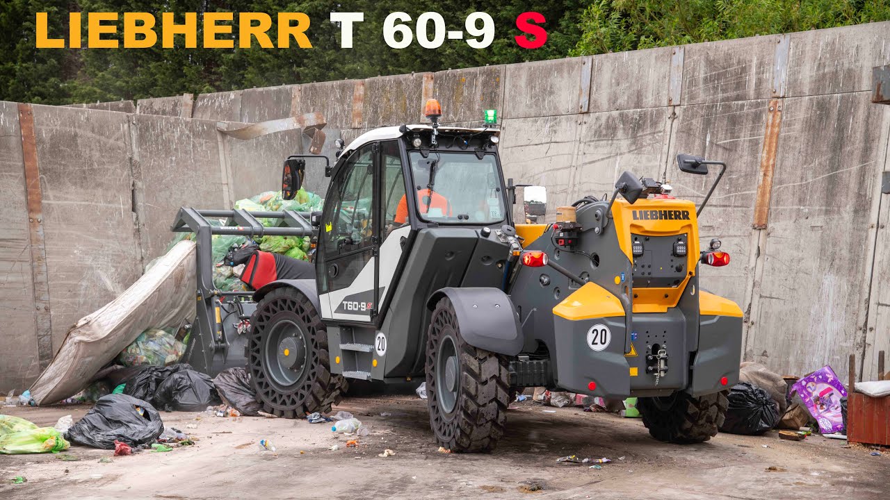 New Liebherr T60-9S telehandler