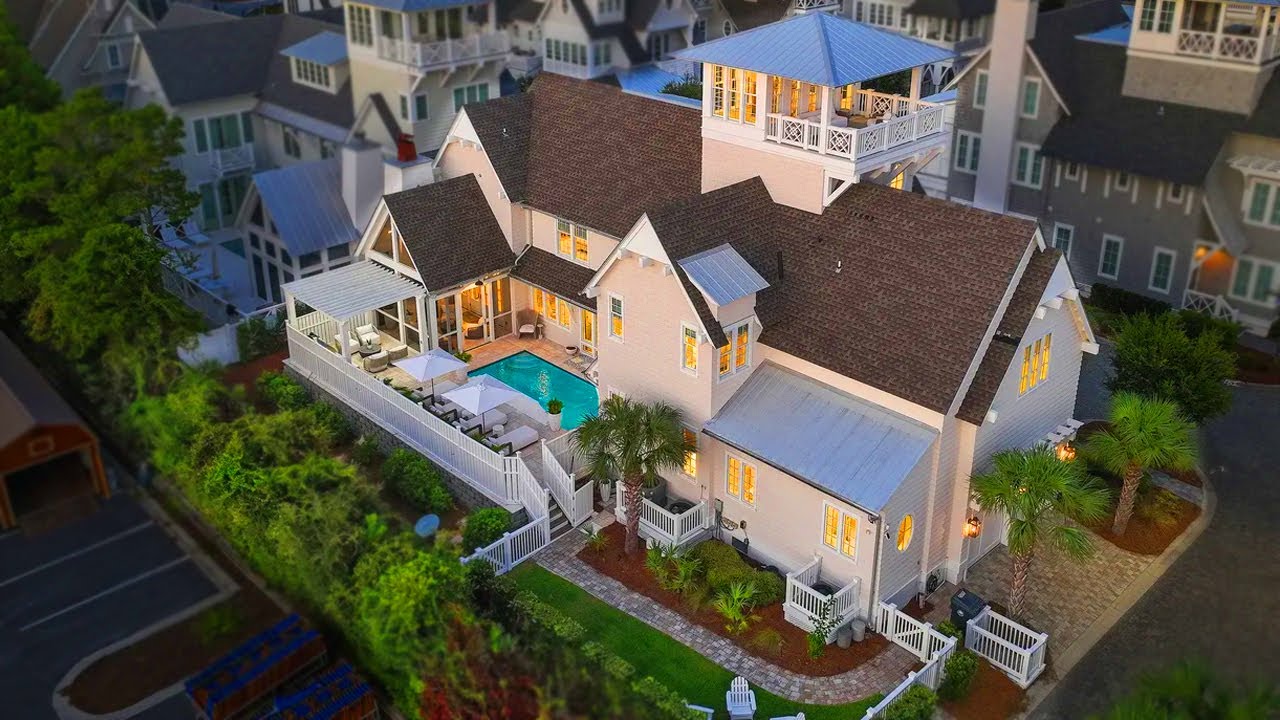 30A Real Estate Inlet Beach Florida House Tour - Inside a $6.5M Gulf-Front Masterpiece