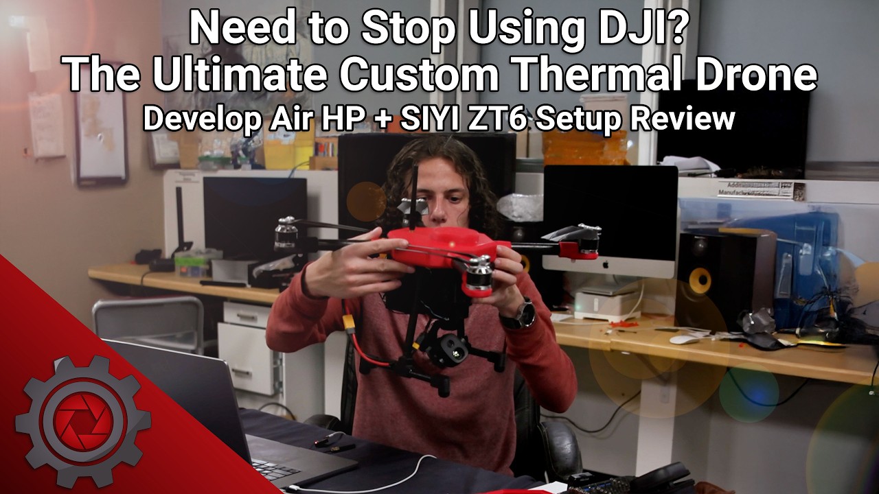 Need to Stop Using DJI? The Ultimate Custom Thermal Drone | Develop Air HP + SIYI ZT6 Setup Review