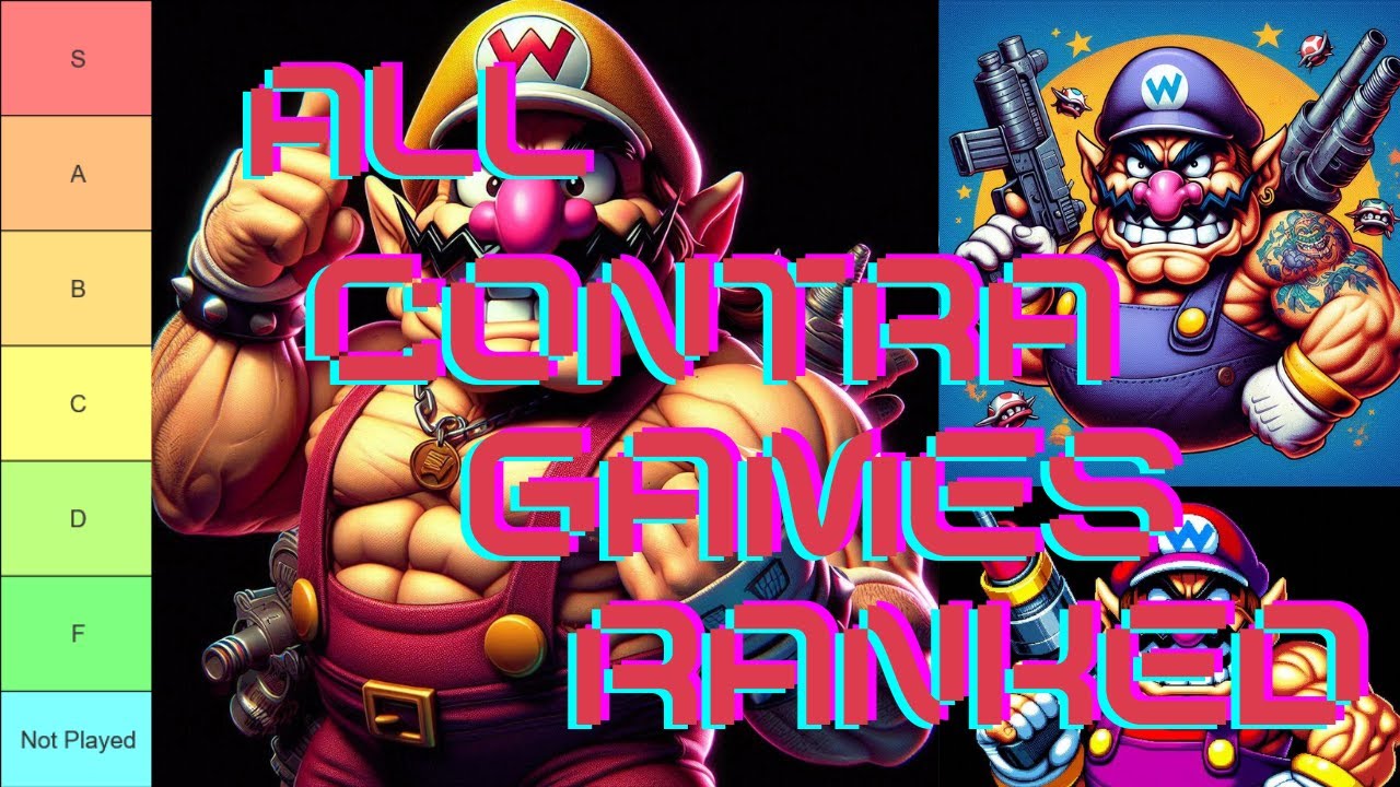 Ranking All The Contra Games