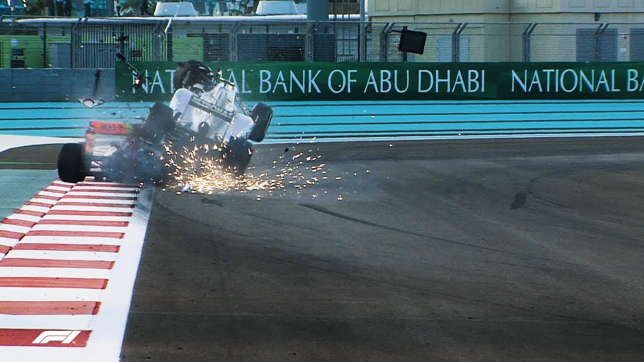 Rosberg's Frightening Crash In Abu Dhabi | 2012 Abu Dhabi Grand Prix