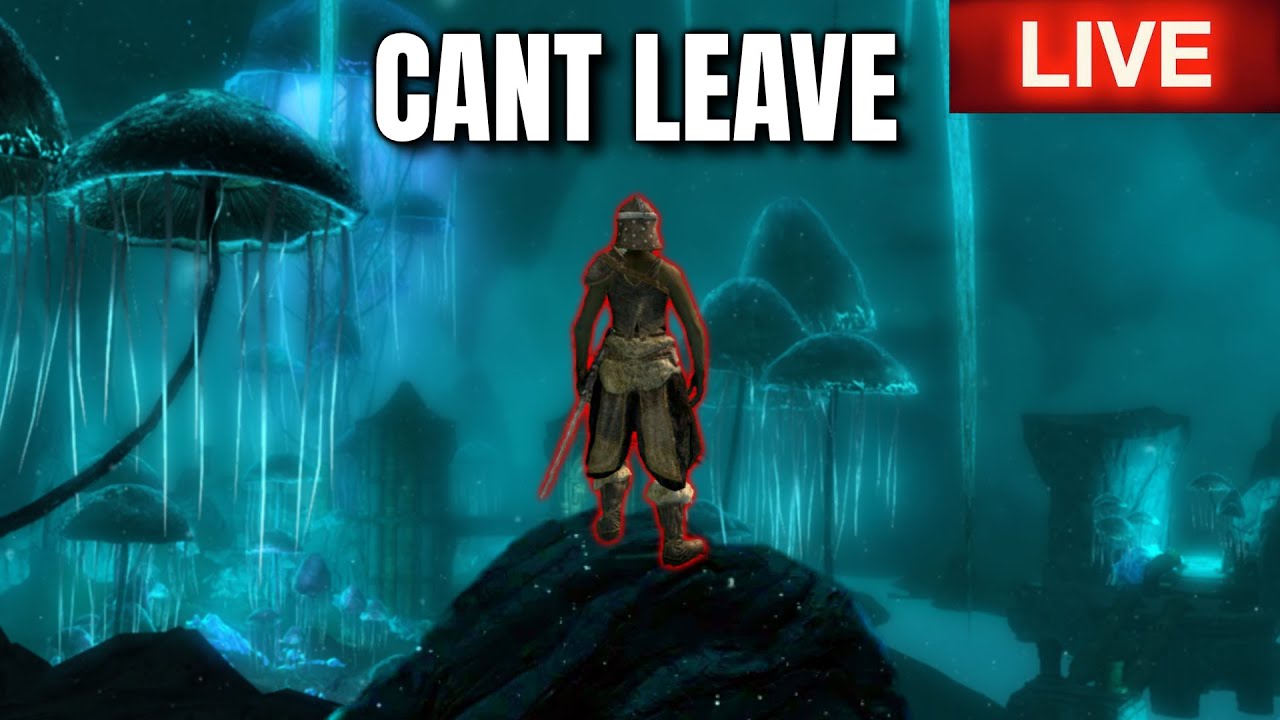 Can you play Skyrim without leaving Blackreach? | Joov Stream VOD 4/24/22