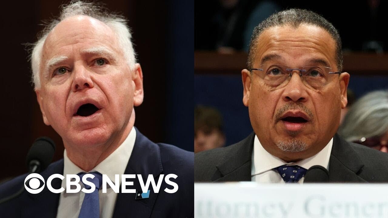Watch: Gov. Walz and AG Ellison defend Minnesota fraud response, slam immigration operation